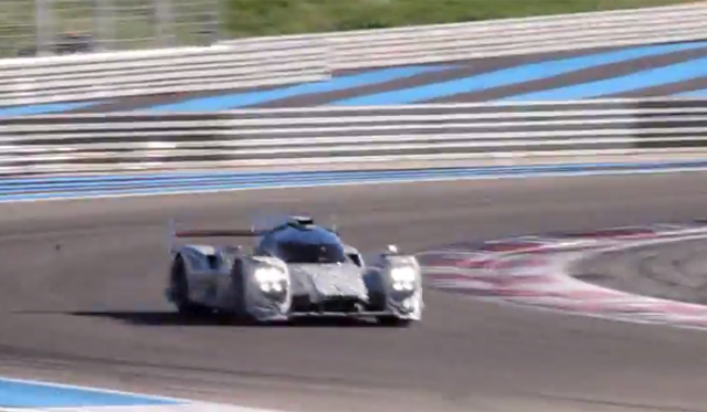 2014 Porsche LMP1 Spied at Circuit Paul Ricard