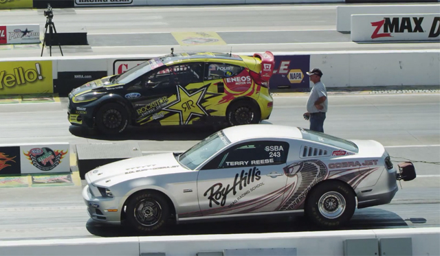What's Faster? 2013 Mustang Cobra Jet or Rallycross Ford Fiesta ST