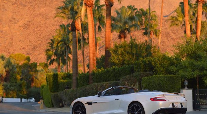 Aston Martin Vanquish Volante in  Palm Springs California