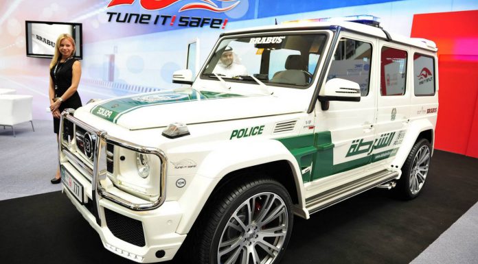 Brabus B63S 700 Widestar Dubai Police Edition 