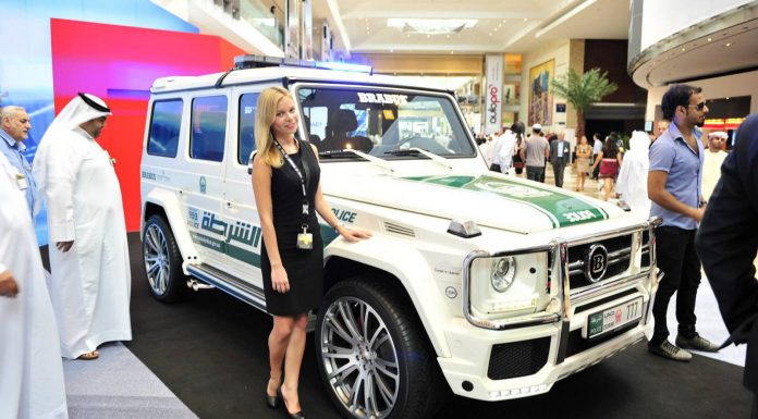 Brabus B63S 700 Widestar Dubai Police Edition 