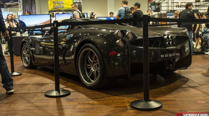 Full Carbon Pagani Huayra at SEMA 2013