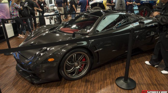 Full Carbon Pagani Huayra at SEMA 2013