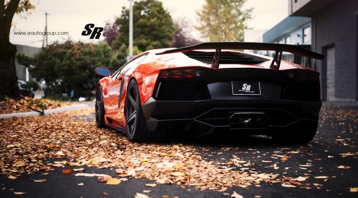 Lamborghini Aventador by SR Auto Group Amongst the Autumn Leaves