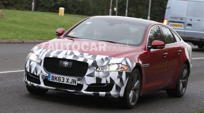 Facelifted Jaguar XJ Spotted Testing