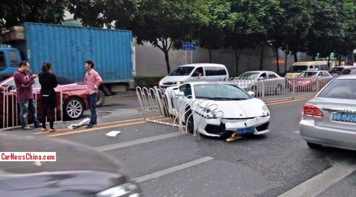 Lamborghini Gallardo 550-2 Balboni Wrecked in China