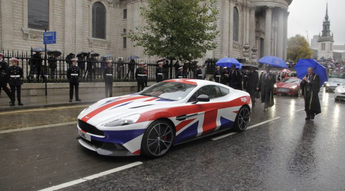 GREAT Union Jack Aston Martin Vanquish