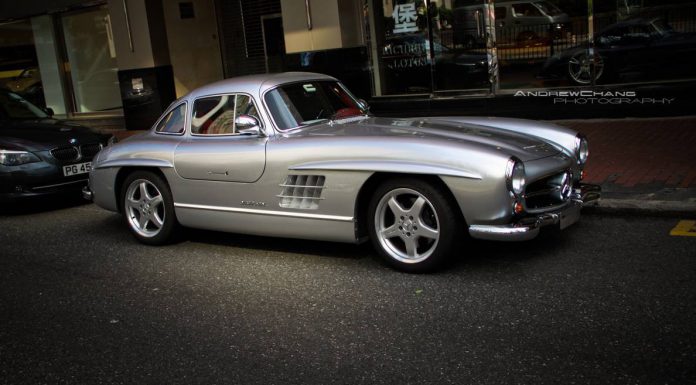 HWA Mercedes Benz 300SL Gullwing 6.0 V8 in Hong Kong 