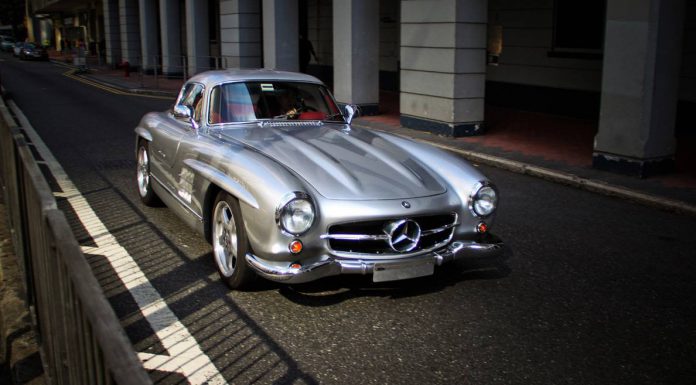 HWA Mercedes Benz 300SL Gullwing 6.0 V8 in Hong Kong 