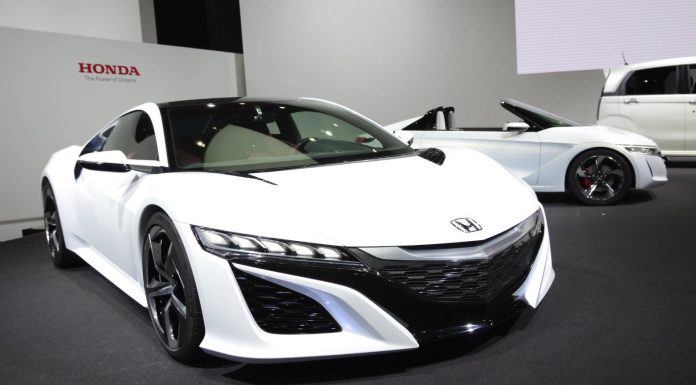 Tokyo 2013: White 2015 Honda NSX Concept