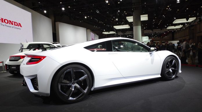 Tokyo 2013: White 2015 Honda NSX Concept