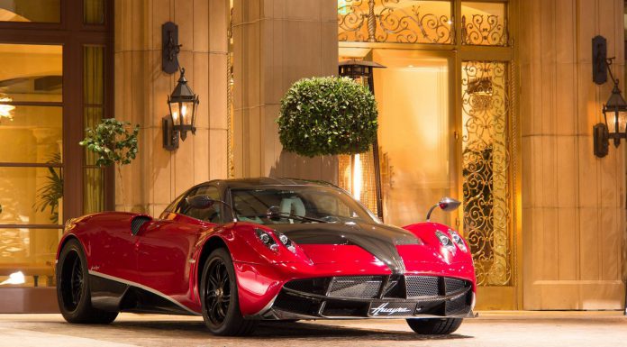 Transformers 4 Pagani Huayra in Beverly Hills 