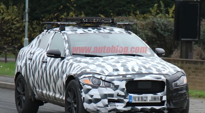 Jaguar Crossover Spied Testing Up Close