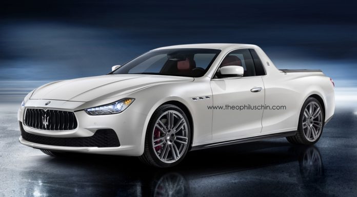 Maserati Ghibli Pickup Is As Bad As You'd Expect