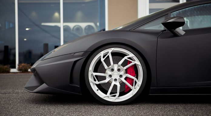Matte Black Lamborghini Gallardo LP560-4 on Egoista Inspired PUR Wheels