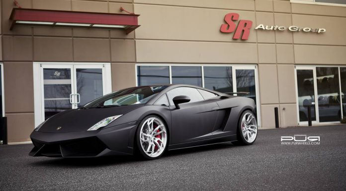 Matte Black Lamborghini Gallardo LP560-4 on Egoista Inspired PUR Wheels