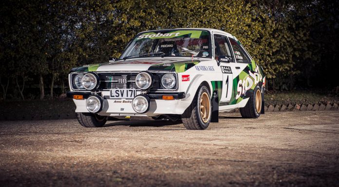 McRae's Ford Escort MK2 RS1800 Gp4 Historic Rally Car Being Sold
