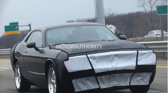 2015 Dodge Challenger Spied With Testing Continuing