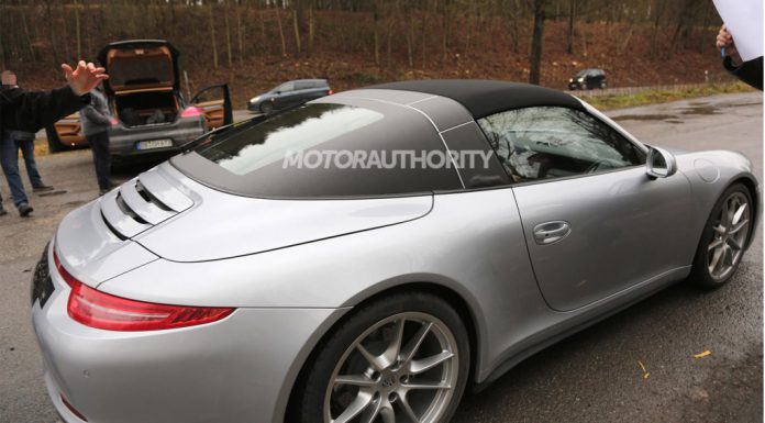 2015 Porsche 991 911 Targa Spied Completely Uncovered