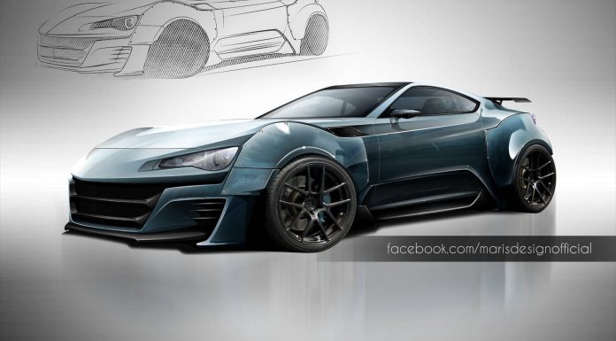 Toyota GT86 Inspired Supercar Looks Good