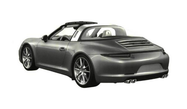 Patented Images of Porsche 991 Targa Leaked