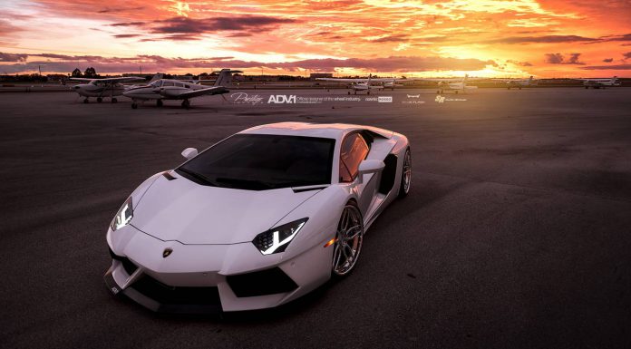 Stunning Lamborghini Aventador on ADV.1 Wheels