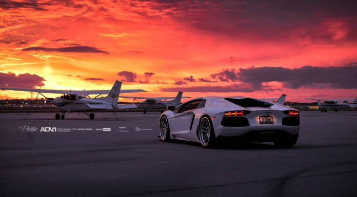 Stunning Lamborghini Aventador on ADV.1 Wheels