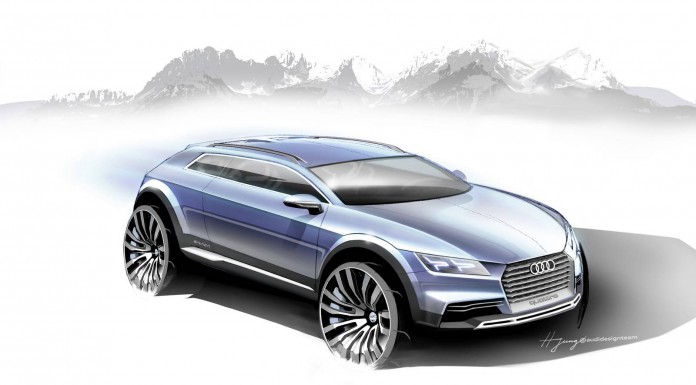 Audi Allroad Shooting Brake Concept Teased Before Detroit Debut