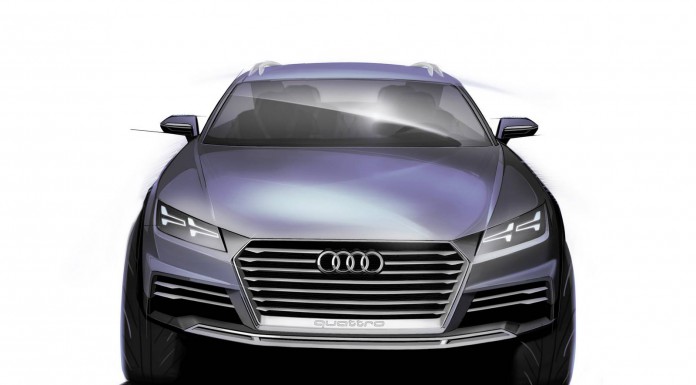 Audi Allroad Shooting Brake Concept Teased Before Detroit Debut
