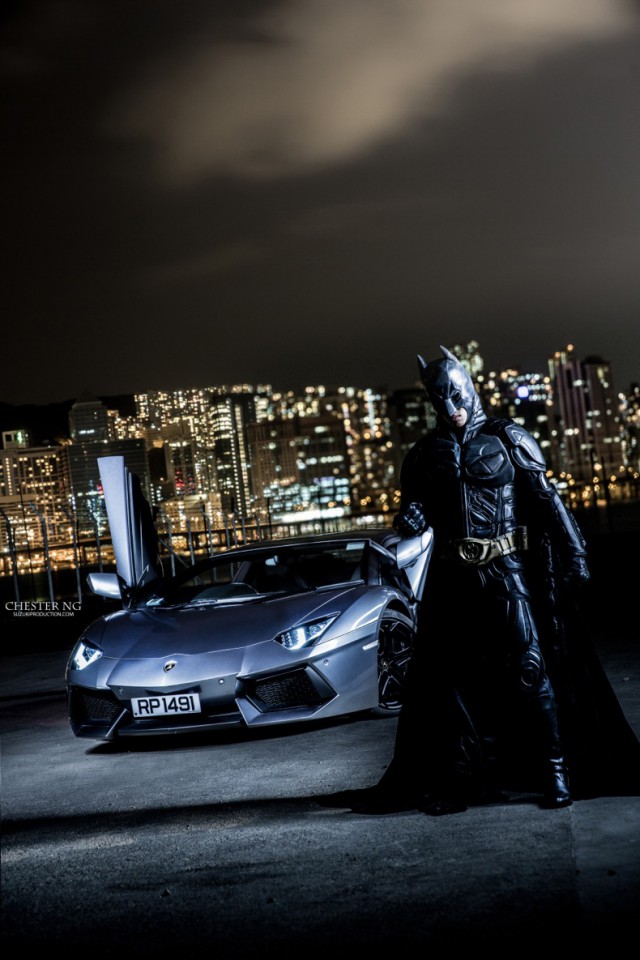 Photo of The Day: "Batman" + Batmobile in Hong Kong! 