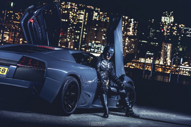 Photo of The Day: "Batman" + Batmobile in Hong Kong! 