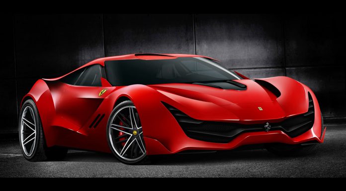 Futuristic Ferrari CascoRosso Looks The Real Deal