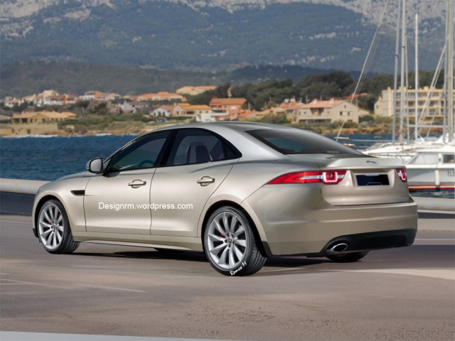 Entry-Level Jaguar XS Sedan Rendered