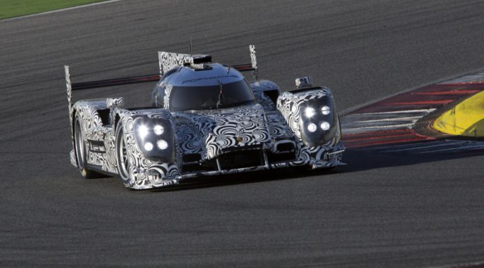 Mark Webber Tests 2014 Porsche LMP1
