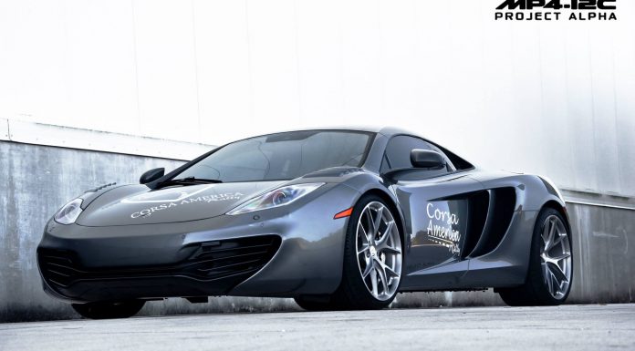 McLaren 12C Project Alpha Lowered on HRE Wheels