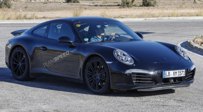 New Porsche 911 Carrera Variant Spied Testing