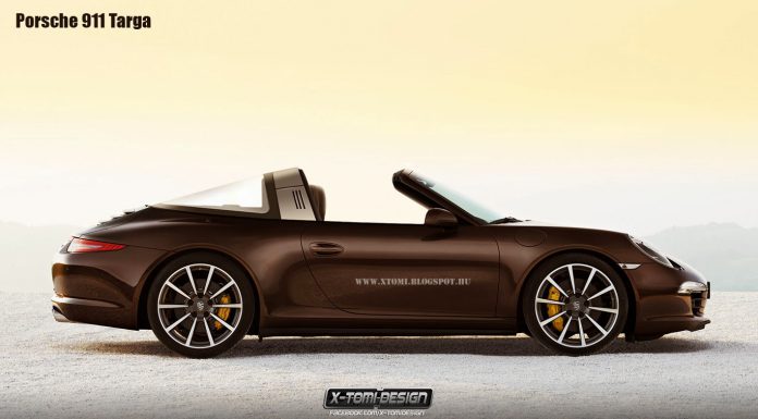 2015 Porsche 911 Targa Accurately Imagined