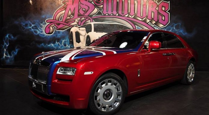 Rolls-Royce Ghost in True Blood & Union Jack Wrap 