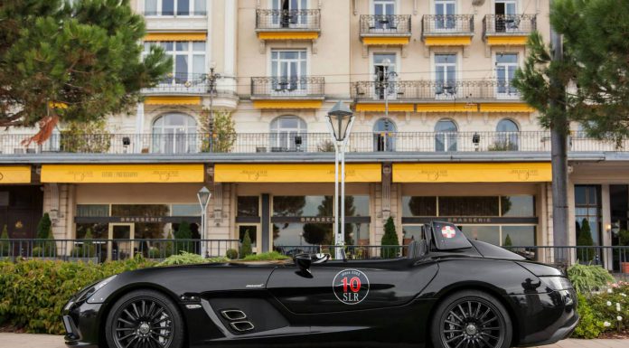 Mercedes-Benz SLR McLaren Stirling Moss in Lausanne Switzerland 