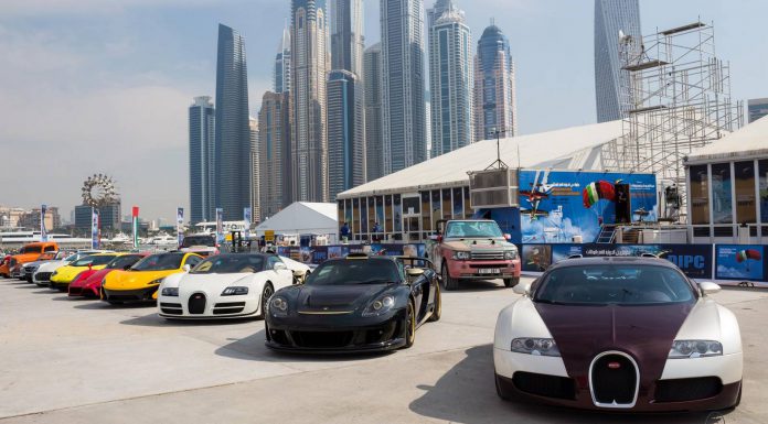 Video: Insane Supercar Lineup in Dubai! 