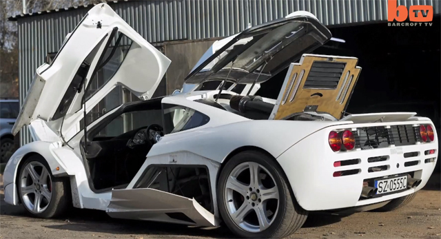 Polish Man Creates McLaren F1 Replica After 8 Years of Work