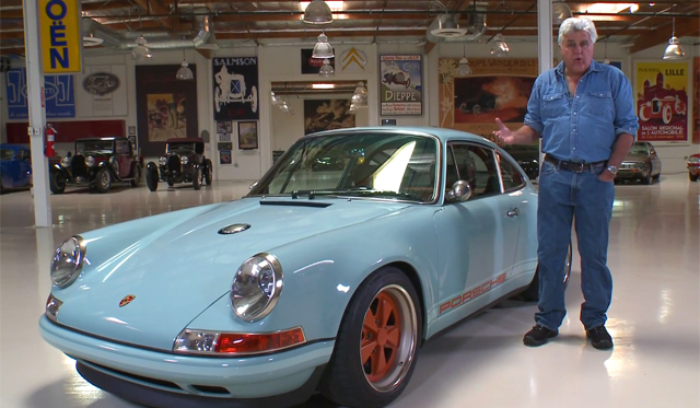 Jay Leno Tours the Stunning Singer 911