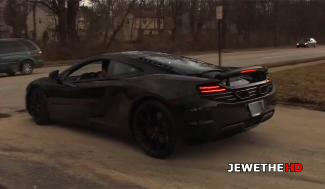 Black McLaren 12C Roars With Fabspeed Exhaust