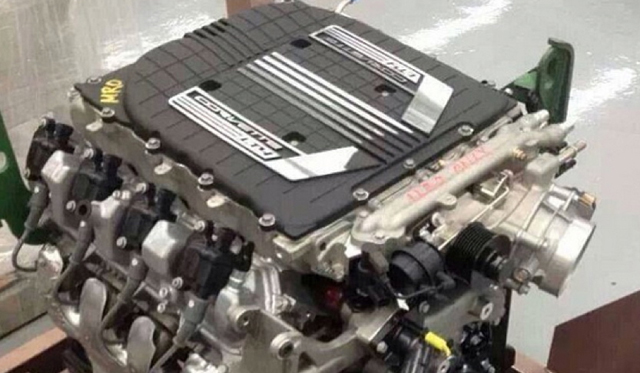 Supercharged 6.2-liter V8 From 2014 Corvette Z06 Snapped