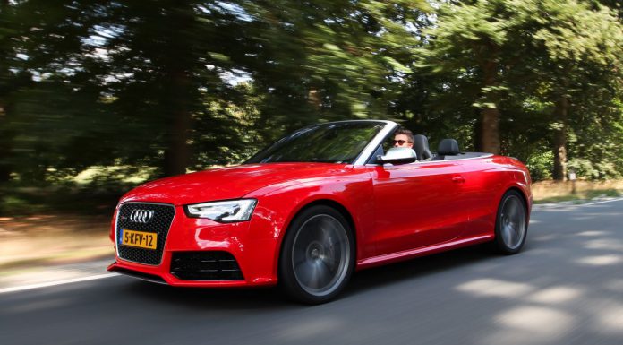 Audi RS5 Cabriolet Driving