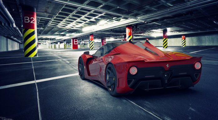 Awesome Ferrari Verus V2.0 Rendered