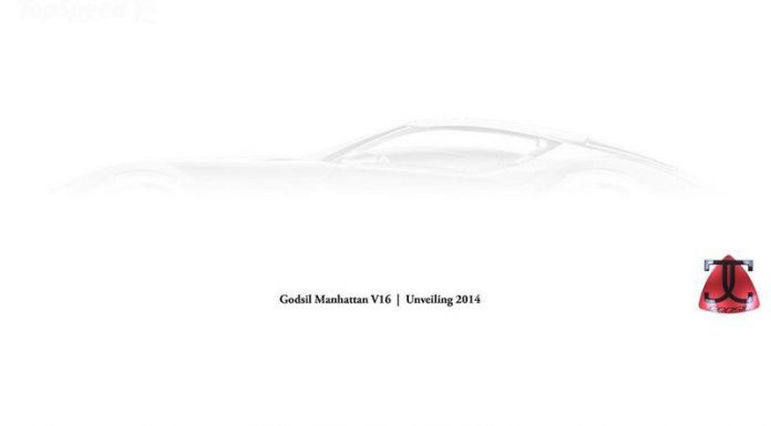 New 900hp, V16, Godsil Manhattan Supercar Teased