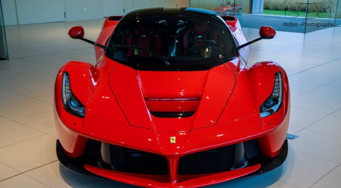 Ferrari LaFerrari Arrives in Belgium 