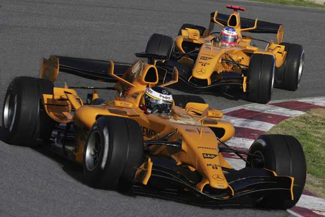 2014 McLaren F1 Car Could Return to Orange Theme