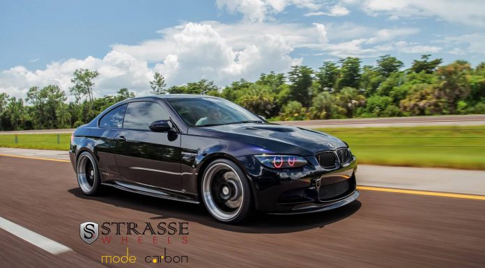 Jerez Black BMW M3 Lowered on SM7 Strasse Wheels 